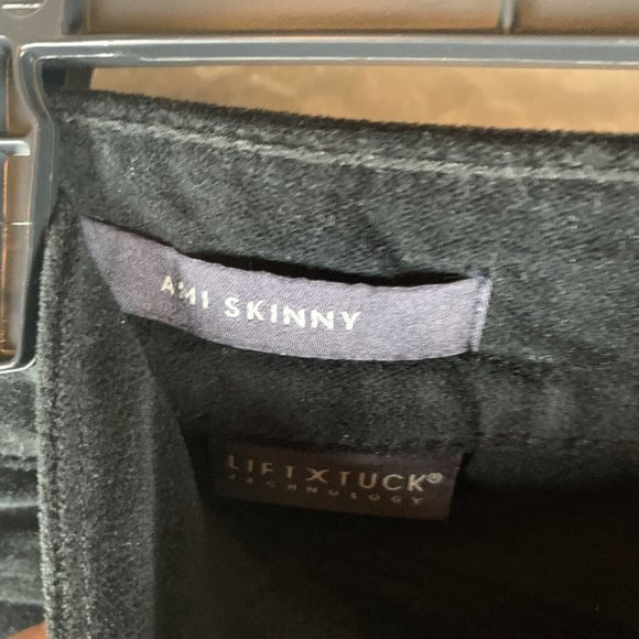 NYDJ Ami Skinny Pants Women's 6 Twisted Slit-Hem Mid-Rise Cotton Stretch 6495 - Picture 3 of 12